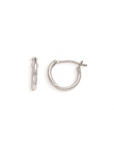 Madi K Kid's 14k White Gold  Hoop Earrings paiement sécurisé