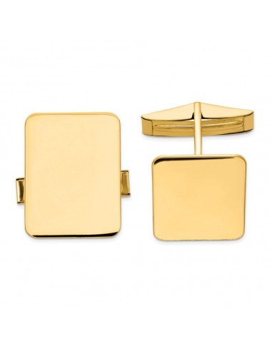 14K Rectangular Cuff Links acheter