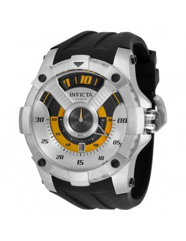 Invicta Men's Automatic Watch - S1 Rally Chronograph Black Rubber Strap | 33484 En savoir plus