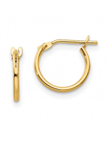 Madi K Kid's 14k  1mm Hoop Earrings une grave pollution 