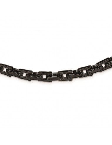 Stainless Steel Black IP-plated Necklace 2023