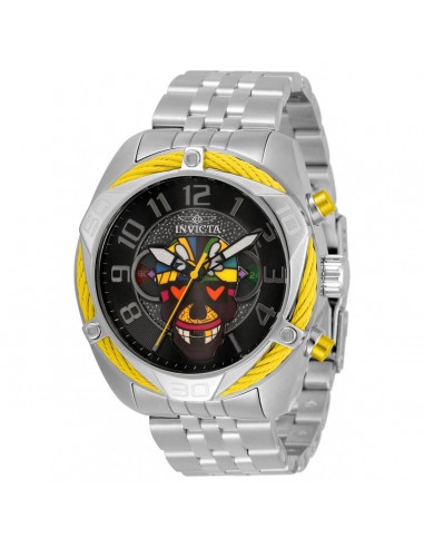 Invicta Men's Quartz Watch - Britto Chronograph Silver Tone Steel Bracelet | 33523 Venez acheter