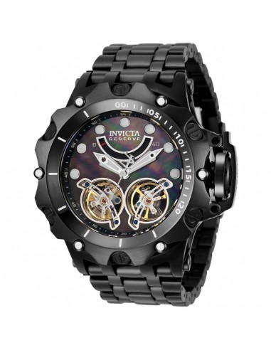 Invicta Men's Watch - Reserve Venom MOP Dial Black Stainless Steel Bracelet | 33554 acheter