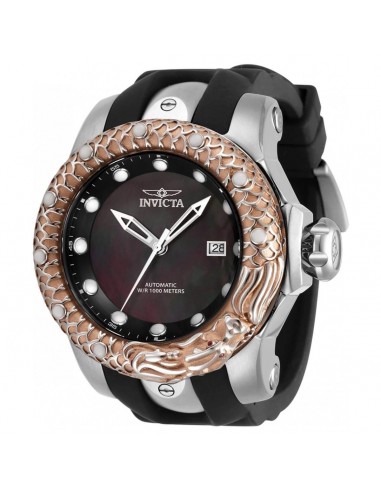 Invicta Men's Automatic Watch - Venom Black Mother of Pearl Dial Strap | 33599 meilleur choix