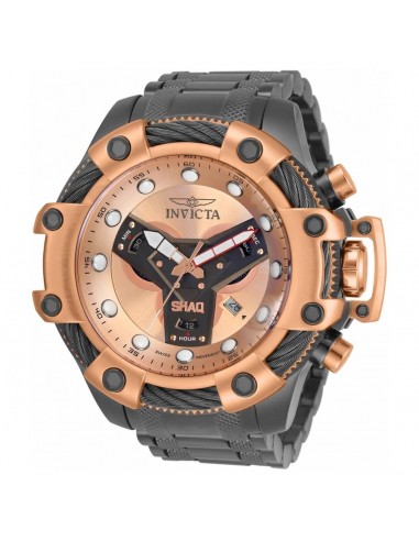 Invicta Men's Quartz Watch - Shaq Chronograph Gunmetal Steel Bracelet | 33658 de votre