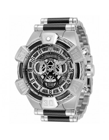 Invicta Men's Quartz Watch - Shaq Chronograph Silver Tone Steel Bracelet | 33676 plus qu'un jeu 