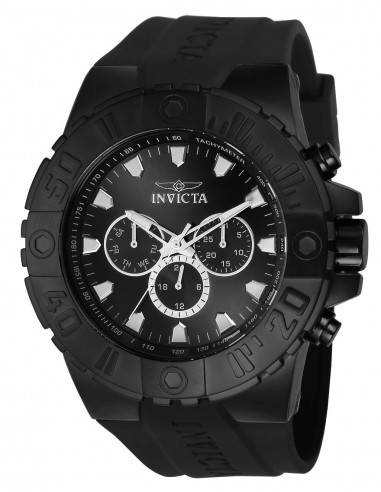 Invicta 23973 Men's Pro Diver Black Dial Black Polyurethane Strap Watch du meilleur 