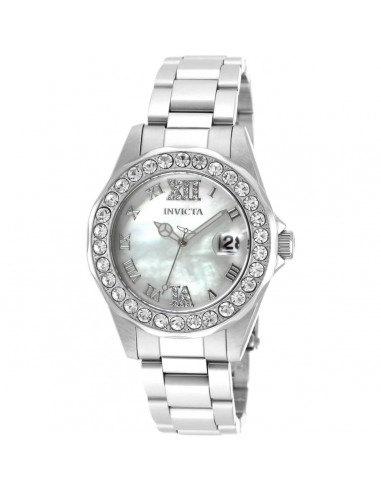 Invicta Women's Quartz Watch - Sea Base White Oyster Dial Silver Bracelet | 20387 shop