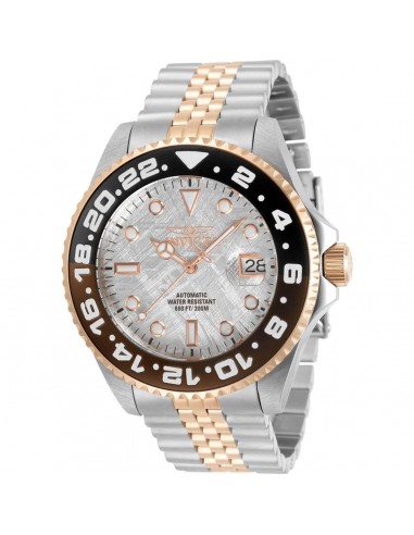 Invicta Men's Automatic Watch - Pro Diver Silver Dial Two Tone Steel Bracelet | 31487 destockage