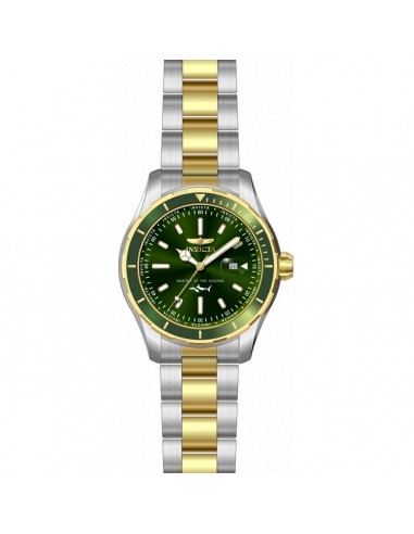 Invicta Men's Quartz Watch - Pro Diver Green Dial Two Tone Steel Bracelet | 35598 2 - 3 jours ouvrés.