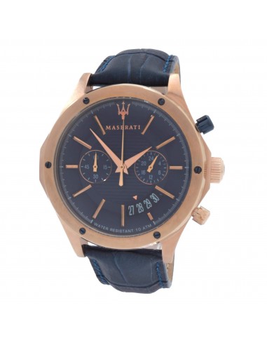 Maserati Men's Chronograph Watch - Circuito Blue Leather Strap | R8871627002 Jusqu'à 80% De Réduction