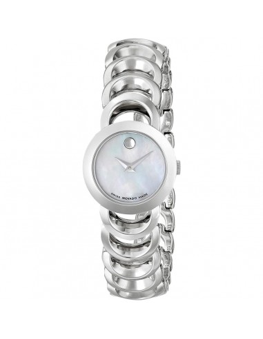 Movado Women's Quartz Watch - Rondiro Mother of Pearl Dial Steel Bracelet | 0606249 de votre