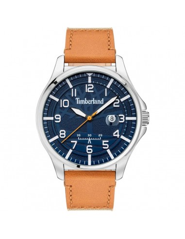 Timberland Men's Watch - Stainless Steel Case Blue Dial Leather Strap | TDWGB2091802 france