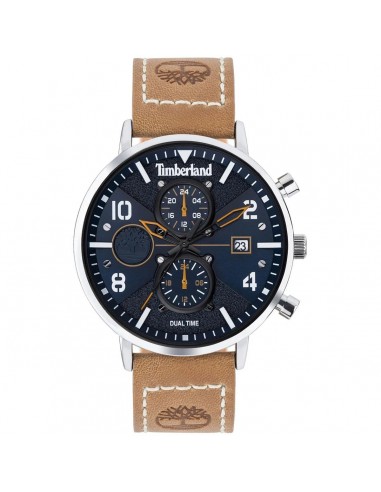 Timberland Men's Watch - Dual Time and Date Blue Dial Leather Strap | TDWGF2091501 Comment ça marche