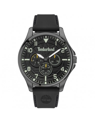 Timberland Men's Chronograph Watch - Black Silicone Rubber Strap | TDWGQ2092003 de l' environnement