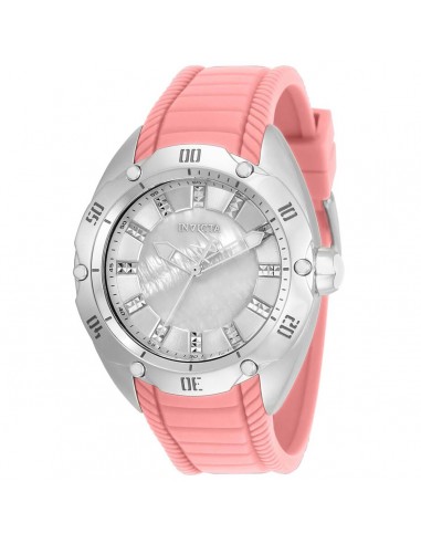 Invicta Women's Quartz Watch - Venom Silver Dial Pink Silicone Strap | 34048 Economisez 