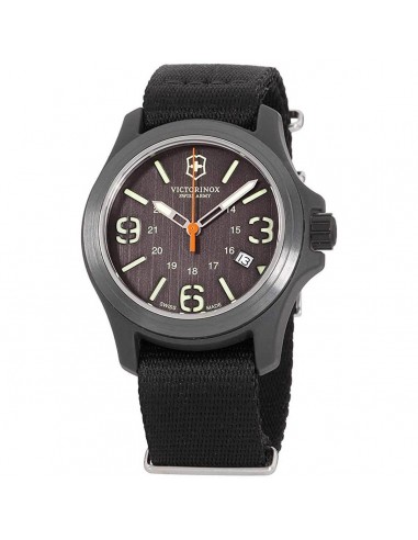 Victorinox Swiss Army Men's Watch - Original Grey Dial Black Nylon Strap | 241593.1 2024