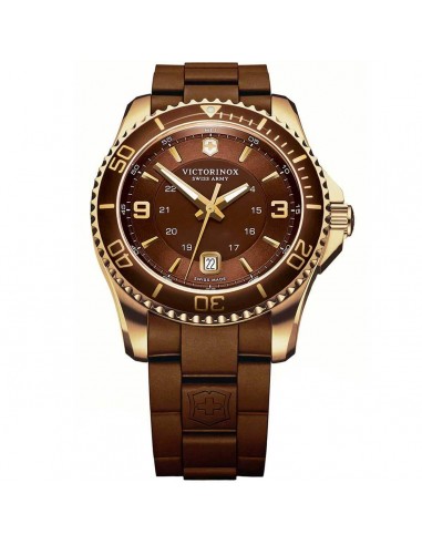 Victorinox Swiss Army Men's Watch - Maverick GS Rose Gold Case Brown Dial | 241608 pour bénéficier 