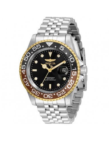 Invicta Men's Quartz Watch - Pro Diver Black Dial Stainless Steel Bracelet | 34103 Le MVP de beaucoup