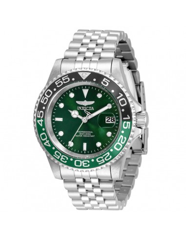 Invicta Men's Quartz Watch - Pro Diver Green Dial Stainless Steel Bracelet | 34105 50-70% off 