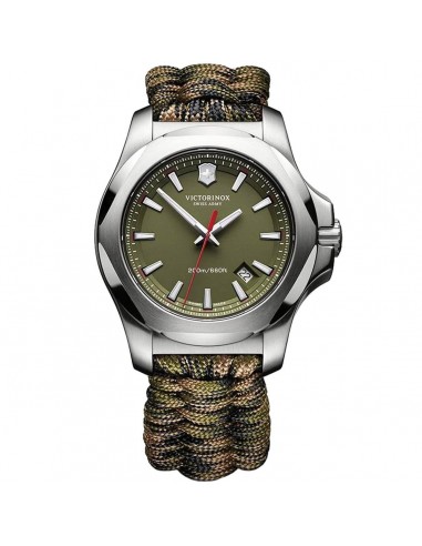 Victorinox Swiss Army Men's Quartz Watch - I.N.O.X. Green Paracord Strap | 241727.1 Toutes les collections ici