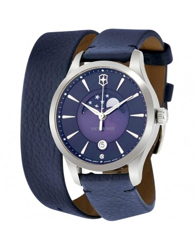 Victorinox Swiss Army Women's Watch - Alliance Small Blue Double Wrap Strap | 241755 du meilleur 