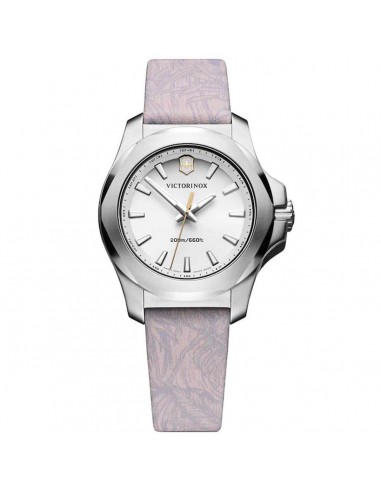 Victorinox Swiss Army Women's Quartz Watch - I.N.O.X. V Pink Leather Strap | 249140 de la marque