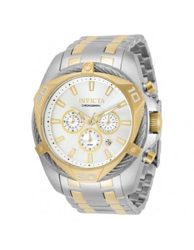 Invicta Men's Chronograph Watch - Bolt Two Tone Stainless Steel Bracelet | 34126 de France