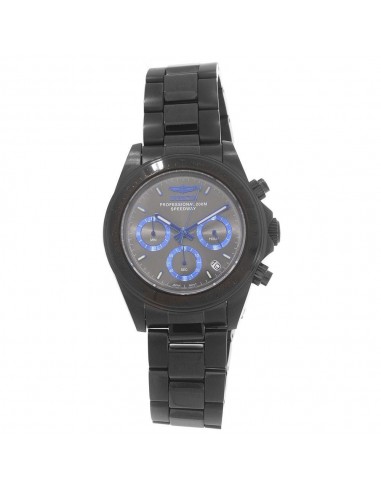 Invicta 17313 Men's Speedway Chronograph Charcoal Dial Black IP Steel Bracelet Dive Watch 2 - 3 jours ouvrés.