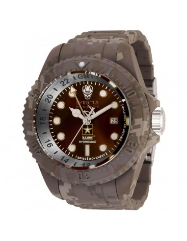 Invicta Men's Quartz Watch - U.S. Army Steel Bracelet Rotating Bezel | 34578 soldes