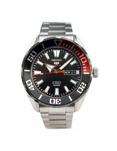 Seiko SRPC57K1 Men's 5 Sports Automatic Black Dial Watch france