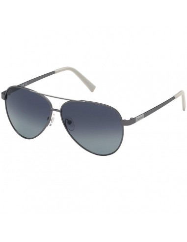 Timberland Men's Sunglasses - Matte Anthracite Metal Aviator Frame | TB9188 6009D pas chere