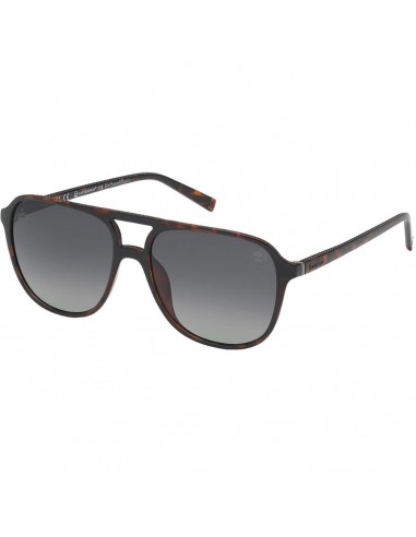 Timberland Men's Sunglasses - Dark Havana Plastic Pilot Shape Frame | TB9190 5852D meilleur choix