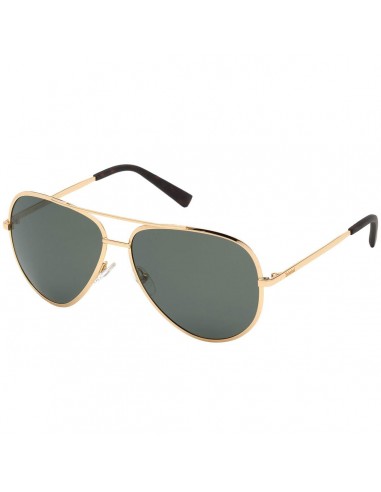 Timberland Men's Sunglasses - Gold Metal Frame Green Plastic Lens | TB9201 6132R pas cheres