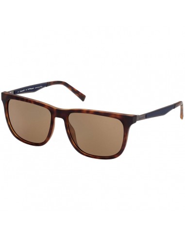 Timberland Men's Sunglasses - Dark Havana Square Frame Plastic Lens | TB9234 5852H outlet