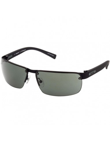 Timberland Men's Sunglasses - Matte Black Metal Frame Green Lens | TB9236 6502R votre restaurant rapide dans 