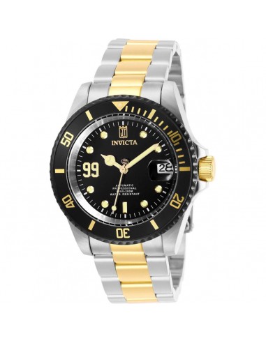 Invicta Men's Automatic Watch - Jason Taylor Black Dial Two Tone Bracelet | 30210 france