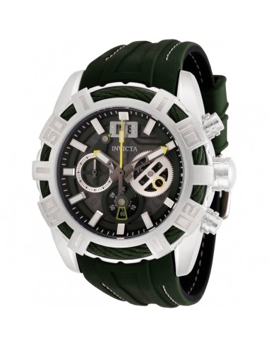 Invicta Men's Chronograph Watch - Bolt Green and Transparent Dial Strap | 30298 Vous souhaitez 