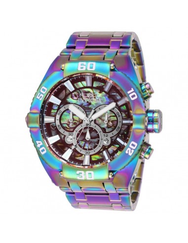 Invicta Men's Chrono Watch - Coalition Forces MOP Dial Iridescent Bracelet | 27261 solde