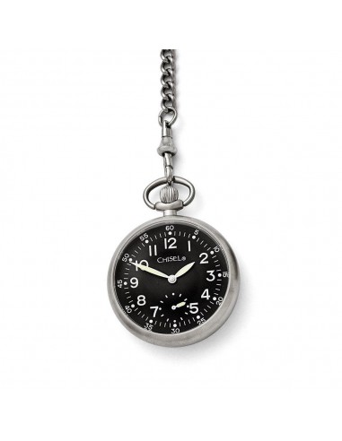 Chisel Stainless Steel Black Dial Pocket Watch suggérées chez