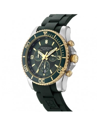 Victorinox Swiss Army Men's Chronograph Watch - Maverick Green Dial Strap | 241694 s'inspire de l'anatomie humaine