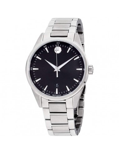 Movado Men's Quartz Watch - Stratus Black Dial Stainless Steel Bracelet | 0607243 votre restaurant rapide dans 