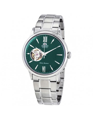 Orient Men's Automatic Watch - Bambino Open Heart Green Dial Bracelet | AG0026E10B 2 - 3 jours ouvrés.