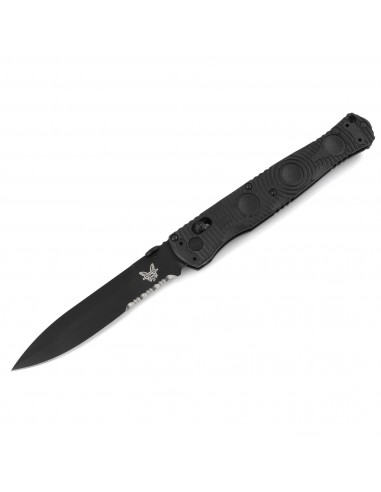 Benchmade Knife - Socp Tactical Folder D2 Spear Point Steel Blade CF-Elite | 391SBK Livraison rapide