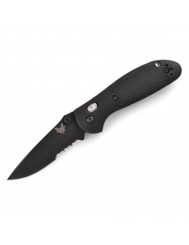 Benchmade Folding Knife - Mini Griptilian Black Serrated Edge Blade | 556SBK-S30V shop