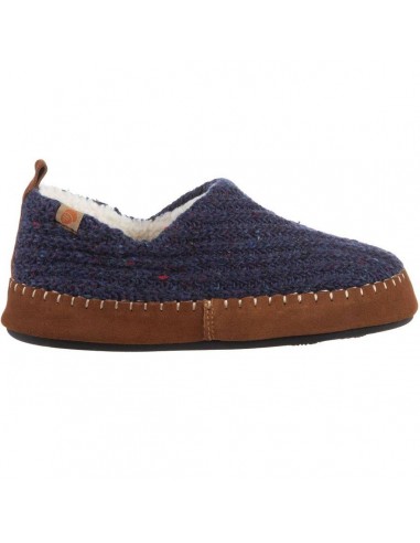 Acorn Women’s Moc Slippers - Sustainable Camden Navy, Large | A19019NBLWL livraison et retour toujours gratuits