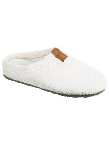 Acorn Women's Spa Slipper - Algae-Infused EVA Footbed, White, Size L | A20155EWEWL des créatures d'habitude