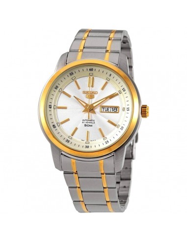 Seiko Men's Watch - Series 5 Automatic Two Tone Stainless Steel Bracelet | SNKM92K1 paiement sécurisé