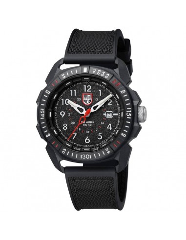 Luminox Men's Swiss Quartz Watch - Ice-Sar Arctic Date Black Dial Rubber Strap | 1001 prix