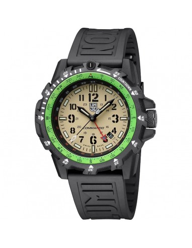 Luminox Men's Swiss Quartz Watch - Commando Raider Beige Dial Black Strap | 3321 outlet